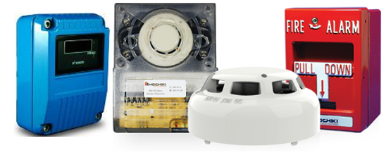 Alsok Fire Alarm & Sensitive Flame Detection Sensor